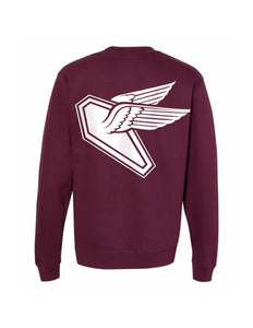 Original Coffin Maroon Crew Neck Sweater (Pre-Order)